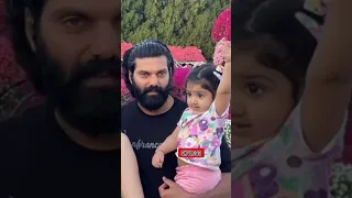 Actor Arya With Cute Daughter Recent Pictures ❤️😍#shorts #viral #ytshorts #love #shortsfeed