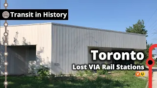 Lost VIA Rail Stations of Toronto