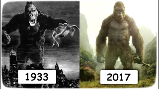 Эволюция Кинг Конга в кино. 1933 - 2017