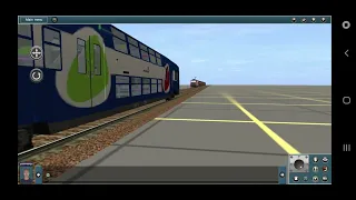 [ Trainz android ]Passage d'une Z20500 Hybride 4 Caisse et BB26000 +Corail