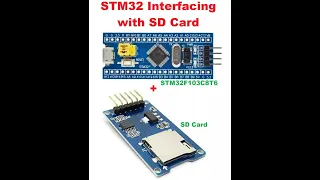 SD Card Interfacing with STM32 - STM32 SPI