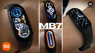 Mi Band 7 - How to Pair MB7 into your iPhone and How to Put your Personal Photo (Guide)