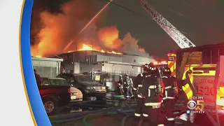 OAKLAND FIRES: Firefighters battled three major structure fires overnight including a marijuana grow