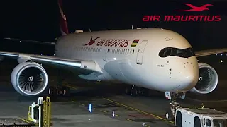 🇲🇺 Mauritius MRU - Paris CDG 🇫🇷 Air Mauritius Airbus A350 [FULL FLIGHT REPORT] night flight