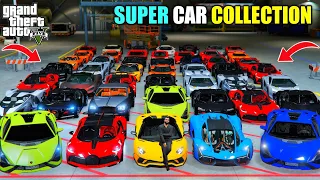 GTA 5 : MICHAEL PRESIDENT'S MILLION DOLLAR SUPERCAR COLLECTION || BB GAMING