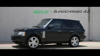 4SAVE ГБО НА РЕНДЖ РОВЕР СУПЕРЧАРДЖ 4.2. установка гбо на   Range Rover 4.2 AT Supercharged 2008 год