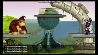 SSF2 Donkey Kong vs. Link (Level 9 CPU) 2014 10 07