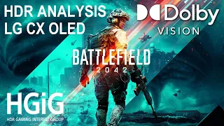 Battlefield 2042 - HDR Analysis - Dolby Vision - HDR10 - LG CX - Xbox Series X - HDR Video