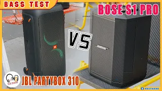 JBL Partybox 310 & Bose S1 Pro l Sound Test