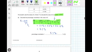 SOLVED (Revision) AS Level Physics 9702/22/m/j/22 (Part 1)