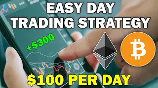 Easy Day Trading Strategy Anyone Can Learn | Cryptocurrency Tutorial