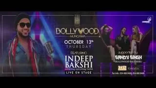 Indeep Bakshi @ The Hubb Dubai on Thursday 13th October 2016