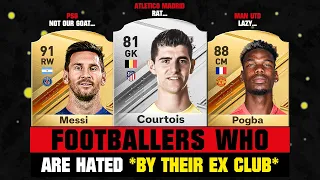 FOOTBALLERS Who Are Hated By Their EX CLUBS! 🥺💔ft. Courtois, Messi, Pogba…