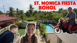 CELEBRATING St. Monica Fiesta | Bohol Island, Philippines