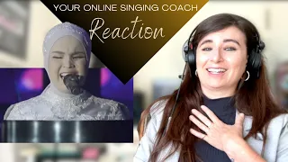 Putri Ariani - I Will Always Love You - Vocal Coach Reaction & Analysis