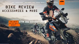 KTM 390 Adventure Bike Review With Accessories & Mods