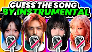 GUESS THE KPOP SONG BY THE INSTRUMENTAL 🔇 GUESS 50 KPOP SONGS - KPOP QUIZ 2024