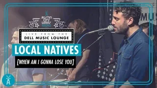 Local Natives "When Am I Gonna Lose You" [LIVE Performance] | Austin City Limits Radio