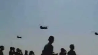 Helicopter formation in Iraq