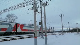 Эп20-??? С пассажиским поездом 101 Адлер Москва.