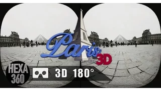 Paris in 3D -  Virtual Reality SBS 180x180