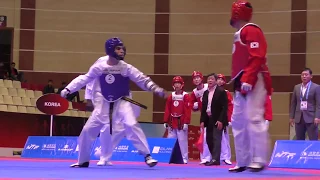 Iran vs Korea. Male. World Taekwondo World Cup Team Championships, Baku-2016.