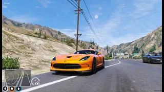 Dodge Viper SRT addon fivem gta5