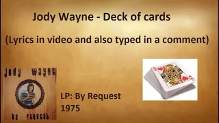 Jody Wayne - Deck of cards (With lyrics)