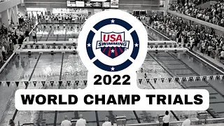 USA Swimming World Trials Day 5 Finals LIVE