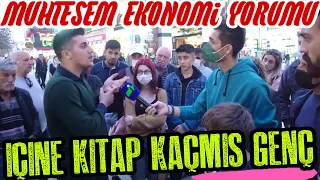 İÇİNE KİTAP KAÇMIŞ GENÇTEN MUHTEŞEM EKONOMİ YORUMU!