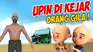 Upin Ipin dikerjar Orang Gila , Ipin takut ? GTA Lucu