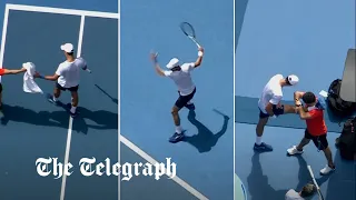 Novak Djokovic returns to the tennis court after visa victory