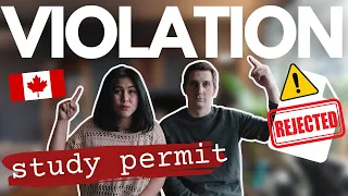 ⚠️TOP 5 STUDY PERMIT VIOLATIONS of International students in Canada