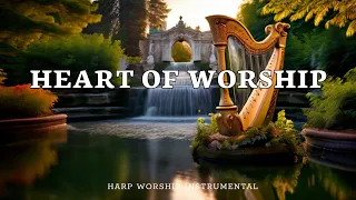 HEART OF WORSHIP/ PROPHETIC WARFARE HARP INSTRUMENTAL/ PRAYER BACKGROUND MUSIC/ INTENSE HARP WORSHIP