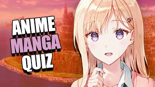 GUESS THE ANIME FROM THE MANGA PANEL #2 | 🟠Anidojo Anime Quiz