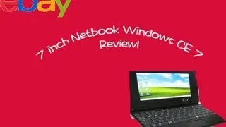 7 Inch Netbook Windows CE 7 review!