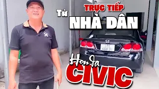 Trực tiếp từ nhà dân Civic 2010 tự động...chủ xe KHOÁI CẢM khi Pháp Anh chốt nhanh