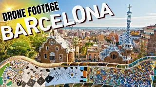 Discover Barcelona's Beauty from Above: 4K Drone Footage of Spain's Vibrant City