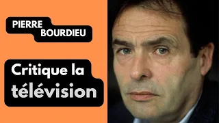 Pierre Bourdieu:  La télévision est un danger pour la vie intellectuelle et la démocratie