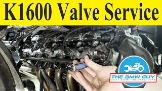 BMW K1600 Valve Clearance Check