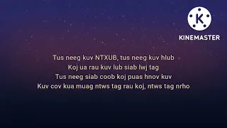 Ntxub - DeathRhyme & TuPao Xiong (lyrics)