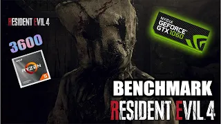 Resident Evil 4 Remake | Ryzen 5 3600 ft. GTX 1060 6GB | RE 4 Benchmark