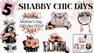 5 *Must See* Shabby Chic DIYs || Easy & Beautiful Mother's Day Gift Idea DIYs || Budget Friendly