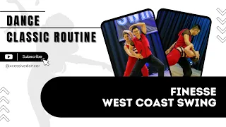 West Coast Swing Classic Routine I Swingsation I Dance Amanda I 3rd Place I Finesse by Bruno Mars