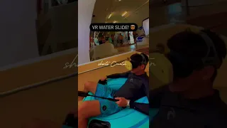 wow 🤩 VR+water slide #shorts #youtubeshorts #viral