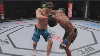 Darren Elkins vs Michael Johnson BRILLIANT KNOCKOUT