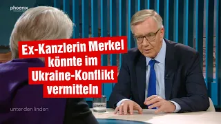 Ex-Kanzlerin Merkel könnte im Ukraine-Konflikt vermitteln