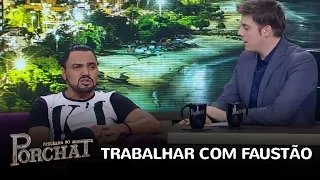 Tirullipa revela o quanto é difícil trabalhar com Faustão