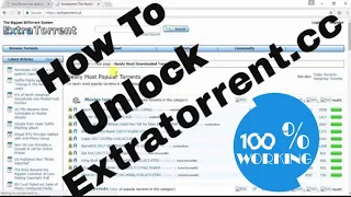 How To Unblock Extratorrent.cc | Technical Waqar