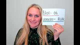 Video 852 BÅDE- OG / VERKEN- ELLER